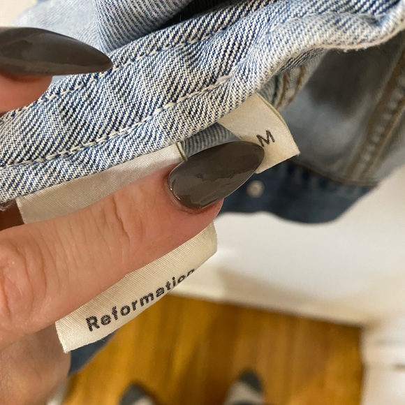 Reformation denim jacket - Picture 3 of 4